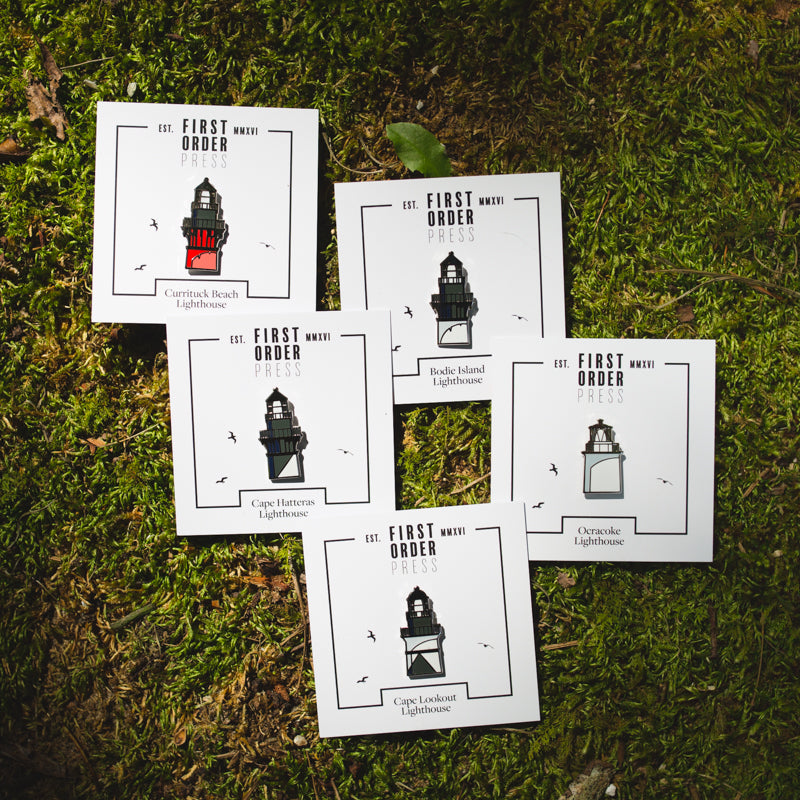 Full NC Lighthouse Pin Set