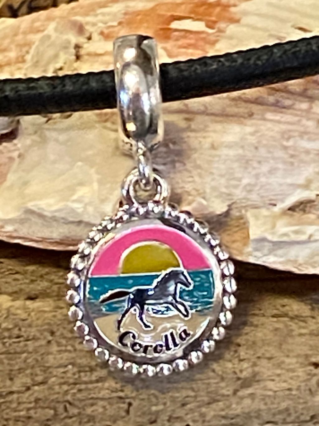 Corolla Beach Horse PANDORA Charm