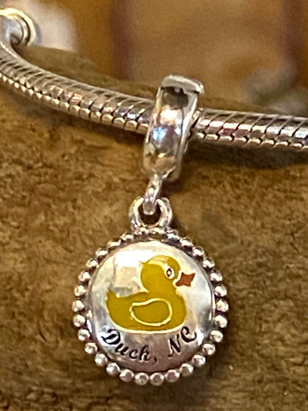 Yellow Duck PANDORA Charm