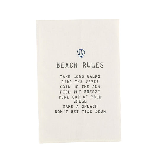 Beach Rules Towel