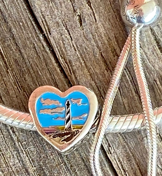 Heart Cape Hatteras PANDORA Charm