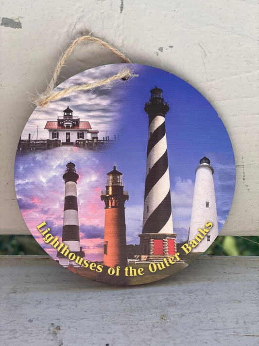 Lighthouses of the OBX Ornament