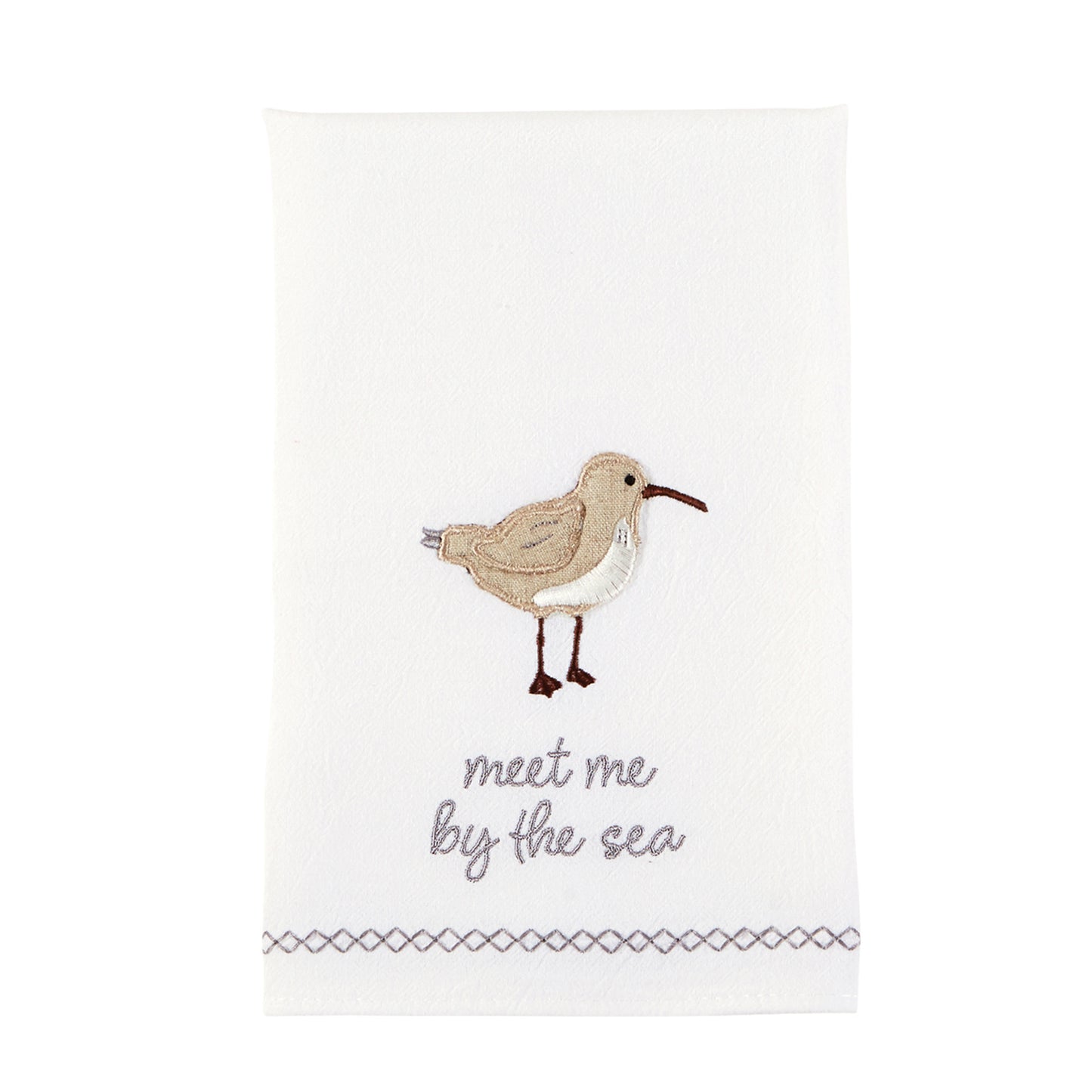 Meet Me Shore Bird Hand Towel